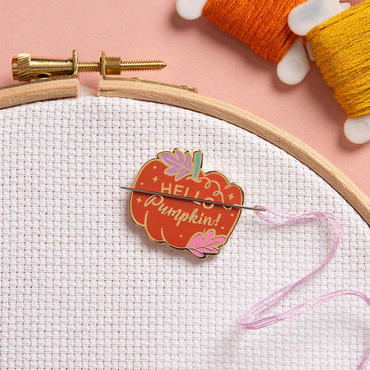 Pumpkin Magnetic Needle Minder: Pumpkin needle minder only